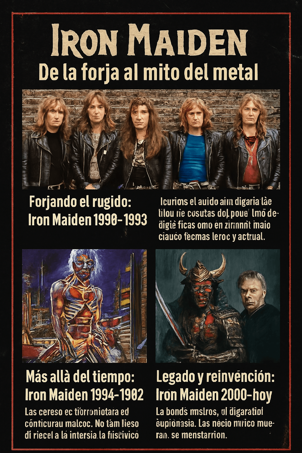 Iron maiden De la forja al mito del metal