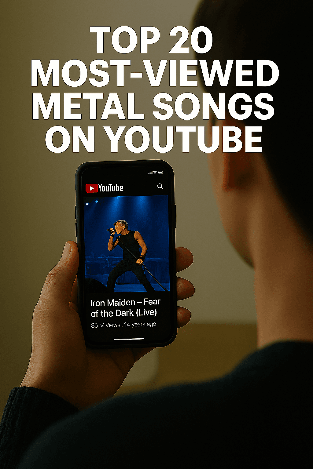 20 temas mas vistos heavy metal