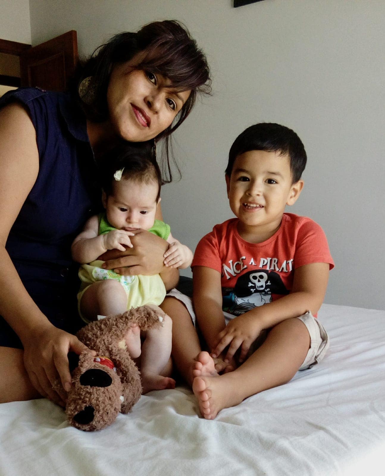 una familia feliz la que dentalmente está sana